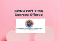 SWGC Part Time Courses Offered