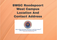 SWGC Roodepoort West Campus Location And Contact Address