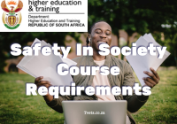 Safety In Society Course Requirements