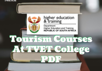 Tourism Courses At TVET College PDF