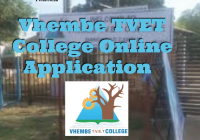 Vhembe TVET College Online Application  