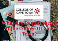 What Are Requirements At the College Of Cape Town?