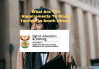 What Are The Requirements To Study Tourism In South Africa?