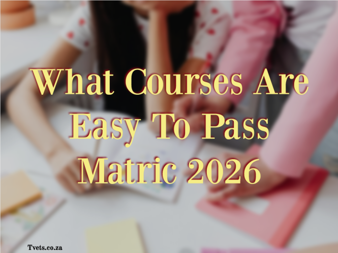 What Courses Are Easy To Pass Matric 2026