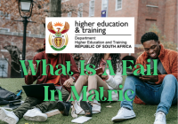 What Is A Fail In Matric