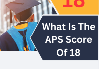 What Is The APS Score Of 18