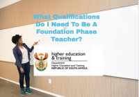 What Qualifications Do I Need To Be A Foundation Phase Teacher?