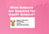 What Subjects Are Required For Health Science?