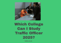 Which College Can I Study Traffic Officer 2025?