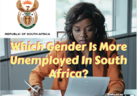 Which Gender Is More Unemployed In South Africa?