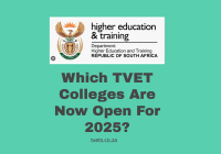 Which TVET Colleges Are Now Open For 2025?