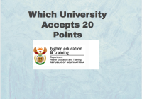 Which University Accepts 20 Points