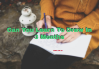 Can You Learn To Draw In 3 Months