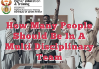 How Many People Should Be In A Multi Disciplinary Team