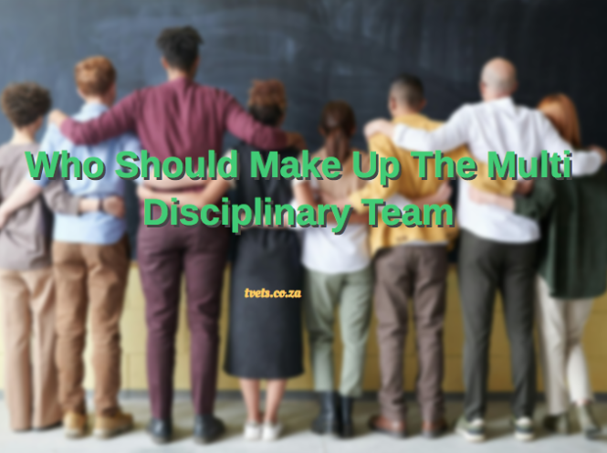 Who Should Make Up The Multi Disciplinary Team