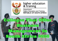 Colleges That Offer Business Management In South Africa 2025